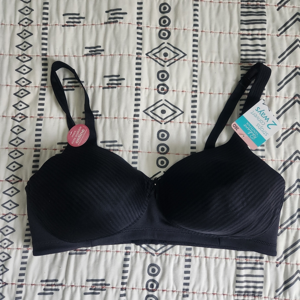 Vanity Fair Black Bra 36D